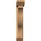 Ekena Millwork Funston Slat Rough Sawn Bracket w/ Offset Brace, Western Red Cedar, 6"W x 26"D x 34"H BKT0604X26X34FST06RWR - alternate 3